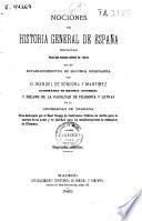Nociones de historia general de España