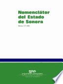 Nomenclátor del estado de Sonora