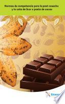 Normas de competencia para la post cosecha y la cata de licor o pasta de cacao