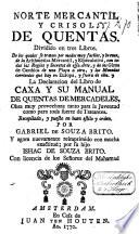 Norte mercantil y crisol de quentas