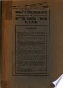 Notas y comunicaciones del Instituto Geológico y Minero de España