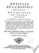 Noticias de la Historia General de las Islas Canarias