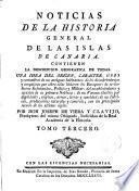 Noticias de la Historia General de las Islas Canarias