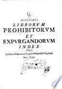 Nouissimus librorum prohibitorum et expurgandorum index ...°Antonij a soto Maior!