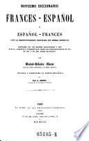 Nouveau dictionnaire espagnol-francais et francais-espagnol, avec la prononciation figuree dans les deux langues