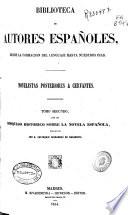 Novelistas posteriores a Cervantes
