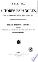 Novelistas posteriores a Cervantes
