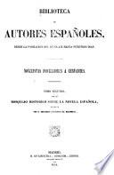Novelistas posteriores e Cervantes