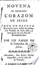 Novena al Sagrado Corazon de Jesus