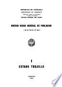 Noveno censo general de población: Estado Trujillo
