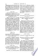 Novisima recopilación de las Leyes de España: Libro VI-VII