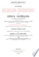 Novísimo diccionario enciclopédico de la lengua castellana