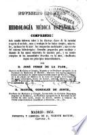 Novísimo manual de hidrologia médica española ...