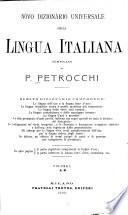 Nòvo dizionàrio universale della lingua italiana