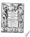 Nueuo dictionario, o Thesoro de la lengua española y flamenca; sale aora corregido y añadido de una grammatica española ... Por el Lic. Arnaldo de la Porte ...