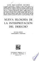 Nueva filosofía de la interpretación del derecho