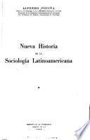 Nueva historia de la sociología latino-americana