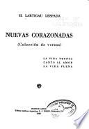 Nuevas corazonadas (colección de versos) ...