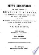 Nuevo diccionario de las lenguas española y alemana