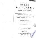 Nuevo diccionario frances-español