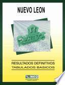 Nuevo León. Conteo de Población y Vivienda, 1995. Resultados definitivos. Tabulados básicos