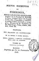 Nuevos elementos de fisiología