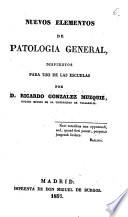 Nuevos elementos de patología general