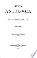 Nuova antologia di scienze, lettere ed arti