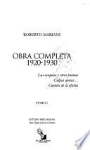 Obra completa, 1920-1930