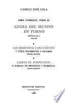 Obra completa: Glosa del mundo en tórno artículos, 3 (1945-1954)
