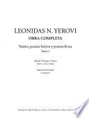Obra completa: Teatro, poesía festiva y poesía lírica