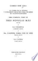Obra completa: Tres novelas más (1951-1955)