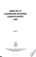 Obra de la Convención Nacional Constituyente 1994