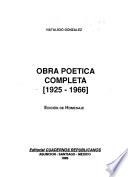 Obra poética completa