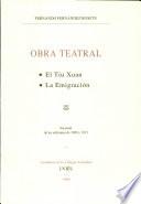 Obra teatral