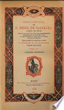 Obras completas de Ángel de Saavedra, Duque de Rivas