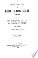 Obras completas de Diego Barros Arana ...