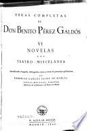 Obras completas de don Benito Pérez Galdós