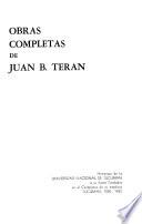 Obras completas de Juan B. Terán: El descubrimiento de América en la historia de Europa
