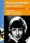 Obras completas de M. Luisa Bombal Tomo 2 La amortajada