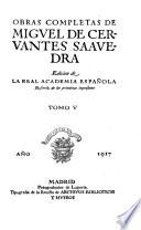 Obras completas de Miguel de Cervantes Saavedra