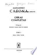 Obras completas: Poesia, prosa, teatro. 1967, 1. reimpresión 1969