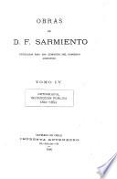 Obras de D. F. Sarmiento...
