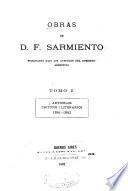 Obras de D. F. Sarmiento