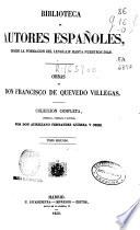 Obras de D. Francisco de Quevedo Villegas