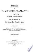 Obras de D. Manuel Tamayo y Baus, 1