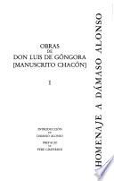Obras de don Luis de Góngora