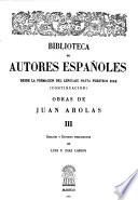 Obras de Juan Arolas
