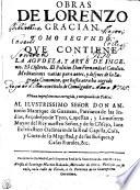 OBRAS DE LORENZO GRACIAN.