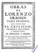 Obras de Lorenzo Gracian